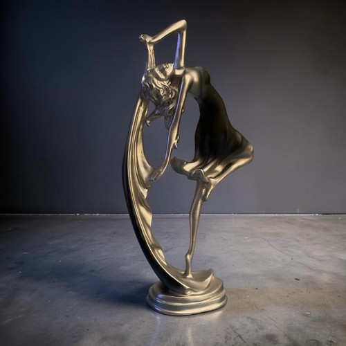 Dancing girl figurine - dancing,