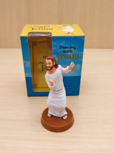 Dancing with jesus bobbling - dancing,